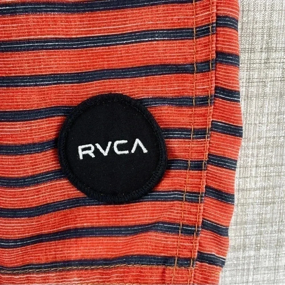 RVCA Size 32 Men's Classic Non-Stretch Board Shorts Swim Suit 2739